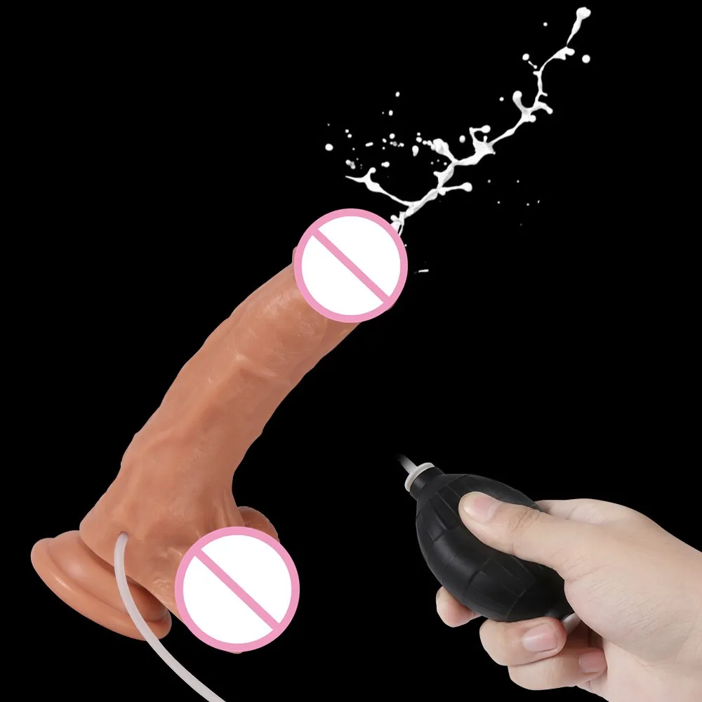 New Female Erotic Sex Toys Alternative Special Penis Spray G6 Simulation Dildo For Women