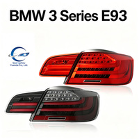 Pour BMW Série 3 E93 : Ensemble de feux arrière LED transparents neufs 2007-2013, 6000K, clignotants dynamiques, feux de jour améliorés