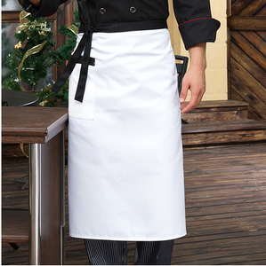 Serveur Serveur Utiliser Cuisine Demi-Longueur <span class=keywords><strong>Noir</strong></span> Chef Cuisine Demi-Bistro Tablier pour Homme pour Café Boutique Restaurant Boutique - Product Image 2