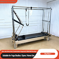 Máquina de Pilates Cadillac de Madera de Arce de Grado Profesional para Gimnasio, Equipo Completo con Programas