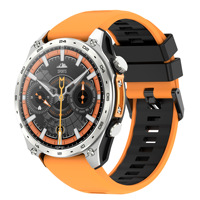 Montre connectée HD300 Pro TFT pour appels, fréquence cardiaque, suivi des pas, suivi du sommeil, étanche 3ATM, positionnement GPS, charge sans fil