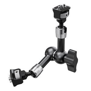 7インチ Arri ロコモーティブ マジックアーム 18cm 延長メタルフリクションアーム 1/4ネジ付き 360度調整可能なモニターマウント カメラ/LEDライト用 - Product Image 1