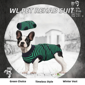 Chalecos de Seguridad e Higiene Anti-Harceleos <span class=keywords><strong>para</strong></span> <span class=keywords><strong>Perros</strong></span> Grandes y Medianos, de Algodón a Rayas, Clásicos, <span class=keywords><strong>para</strong></span> Primavera/Verano, Postoperatorios - Product Image 2