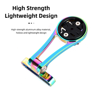 Colorful Bike Stopwatch Holder Bike <strong>Computer</strong> Extension Bracket <strong>MTB</strong> Bike Speedometer Stem Mount Holder for Garmin Bryton Cateye - Product Image 3