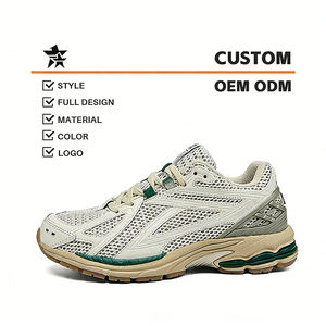 Sneakers Personalizzate Casual Leggere Traspiranti alla Moda con Tomaia in Rete Antiscivolo per Corsa all'Aperto - Product Image 3