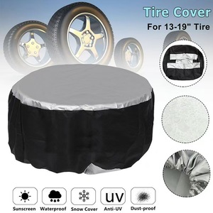 Housse de protection imperméable pour pneu de <span class=keywords><strong>voiture</strong></span>, sac de transport pour <span class=keywords><strong>roue</strong></span> de secours, accessoires - Product Image 5