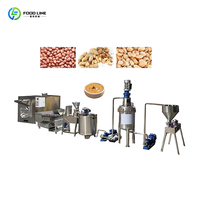 Ligne de production automatique de beurre de cacahuètes, d'amandes et de noix de cajou pour usage commercial