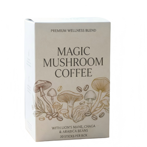 <span class=keywords><strong>Caffè</strong></span> ai Funghi Magici 6 in 1 Istantaneo con Cordyceps, Criniera di Leone, Chaga, Ashwagandha, Reishi, a Basso Contenuto di Caffeina per il Sistema Immunitario e il Cervello - Product Image 1