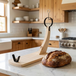 Soporte de madera estable y resistente para jamones, soporte de madera para cortar jamones y prosciutto - Product Image 4