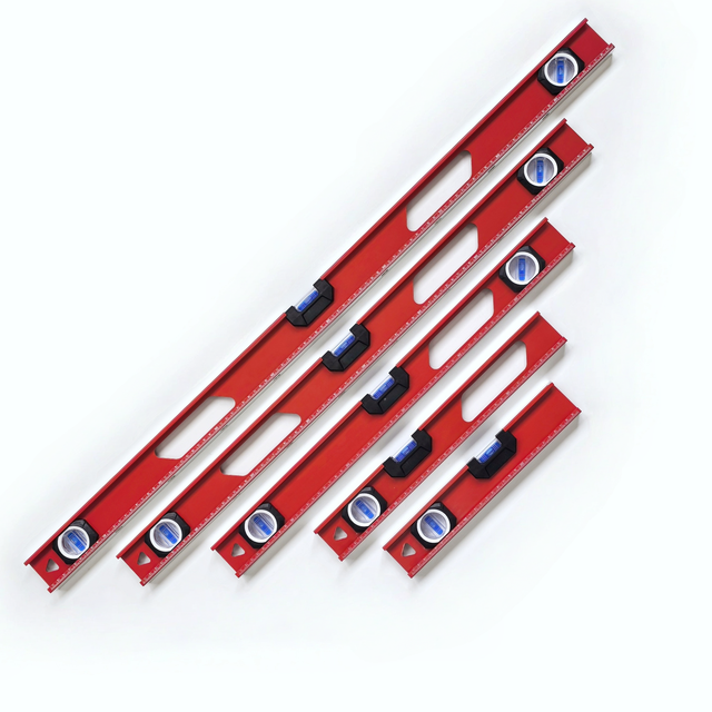 DEWEN High Precision Aluminum Alloy Spirit Level Multi-Specification Building Leveling Instrument