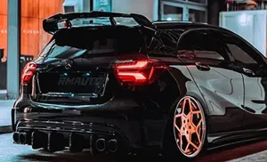 สปอยเลอร์ติดหลังคาหลังรถสปอยเลอร์สำหรับ Mercedes W176 W177 Benz A220 A200 A180 A250 A260 AMG A45 2012-2018 - Product Image 5