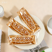 Sacs d'emballage scellés à la machine pour petites pâtisseries à feuilles, riz en bâtonnets et snacks