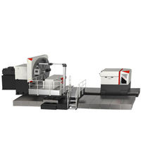 Tour horizontal CNC haute performance WL2000, robuste, commande GSK, machine de fraisage et de perçage de métaux, automatique et multifonctionnelle
