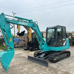 Mini Excavadora Kobelco SK60 de 6 Toneladas de Alta Eficiencia, Excavadora de Orugas de Alta Velocidad para Construcción Urbana - Product Image 6