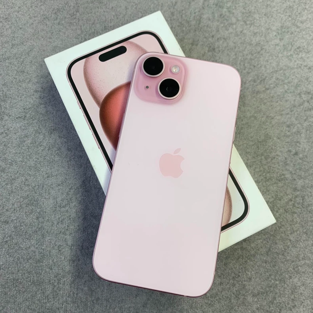 For iPhone 15 Plus 128GB Used-8GB RAM-6.7" Screen-5G/4G/WiFi-over 95% Battery Health-Global Language
