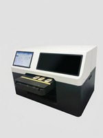 Nouvelle imprimante jet d'encre UV intelligente A3+ Mini à double tête XP600, positionnement visuel CCD, écran tactile, impression de cartes métalliques à plat, Wi-Fi