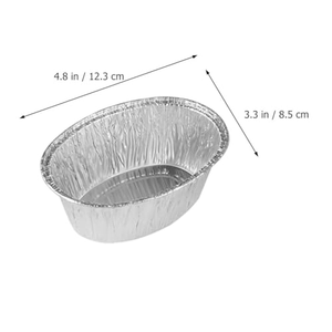 Contenedor Rectangular Desechable de Aluminio para Alimentos, Apto para Uso Alimentario, con Tapa de Plástico PET, Capacidad de 1000 ml, para Hornear y Cocinar - Product Image 4