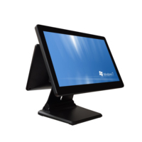 Terminal de point de vente à double écran, système de point de vente ultra fin en aluminium, écran tactile de 15,6 pouces, supermarché, restaurant