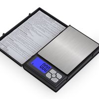 Balances numériques de haute précision 500g/0.01g Mini balances de poche Balance balance de bijoux