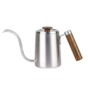 टिकाऊ पर्यावरण के अनुकूल बरिस्ता उपकरण लकड़ी हैंडल के लिए लंबे संकीर्ण स्पैट के साथ लकड़ी हैंडल - Product Image 4