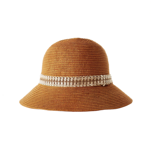 Cappello di paglia con decorazioni scintillanti da 8 cm, regolabile, unisex, estivo - Product Image 2