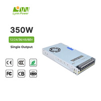 Alimentation à découpage Lynn Power GLE-350S-24V intelligente 350W 14,6 A CA/CC à sortie unique haute efficacité CE