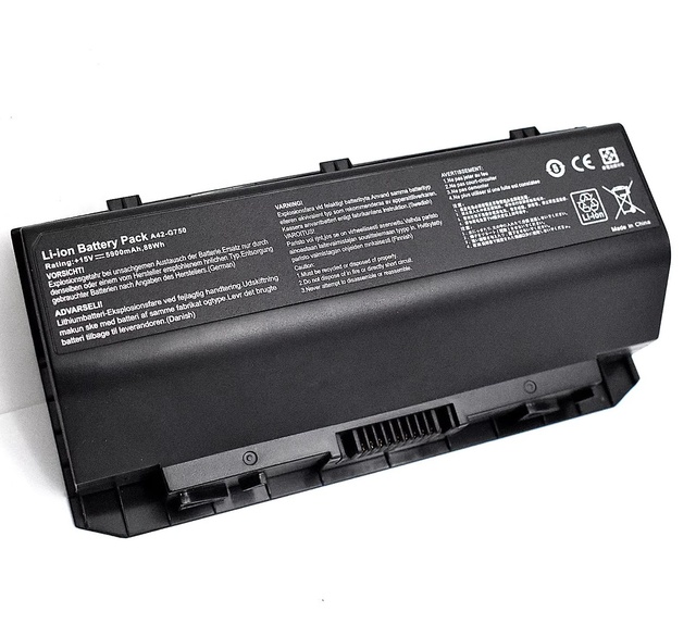 Genuine A42-G750 Battery for ASUS ROG G750 G750J G750JH G750JM G750JS G750JW 15V 88Wh 5900mAh Laptop Battery