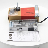 Kit d'installation complet pour serrure de porte battante d'ascenseur semi-automatique avec support de montage et ensemble de câbles