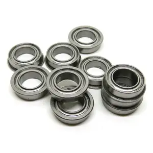 MF105 MF115 MF106 MF126 MF117 MF137 MF128 MF148 Deep Groove Ball Bearings 7x13x4mm 8x12x3.5mm 8x14x4mm Steel Flange Bearing