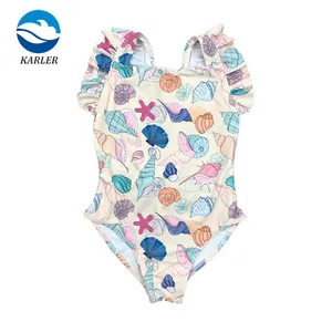 Kids One Piece Swimwear Teen tren Swimsuit Teens Bathing Suits Costume Baby Swimming Suit girls seersucker swimsuit