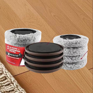 Alfombrilla Deslizante para Interiores, Protecció<span class=keywords><strong>n</strong></span> Antirrayaduras para Piso, Alfombrilla de Terciopelo para Patas de Mesa, Alfombrilla Antideslizante y Reductora de Ruido para Mesa y Silla - Product Image 3