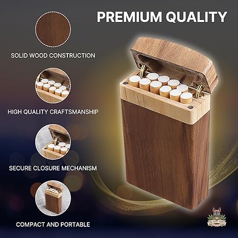 High Quality Wood Cigarette Box