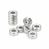 Rodamiento R SR188 Abierto ZZ 2RS de Acero Inoxidable, Rodamientos de Bolas de Ranura Profunda, Alta Velocidad, Bajo Ruido