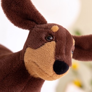 Peluche douce en forme de <span class=keywords><strong>Teckel</strong></span> (chien saucisse) - Coussin - Product Image 2