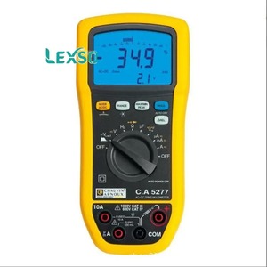 Chauvin Arnoux c. มัลติมิเตอร์แบบใช้มือถือ5277, RMS จริง, 10A AC MAX, 20A 1000V - Product Image 1