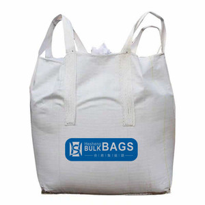 HESHENG 1 tonnellata FIBC singolo un ciclo Jumbo grande borsa 100% materiale PP per carbone 1 metro cubico grande sacchetto di plastica Beras 5 K beccuccio superiore - Product Image 5