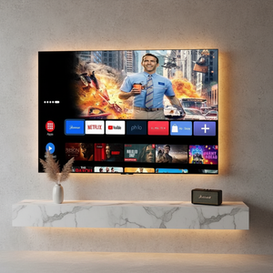 Smart <span class=keywords><strong>TV</strong></span> 55 Pollici HDTV LED con Android WiFi Google, <span class=keywords><strong>TV</strong></span> Intelligente per Bagno con Altoparlante Integrato e Ampio Angolo di Visione - Product Image 2