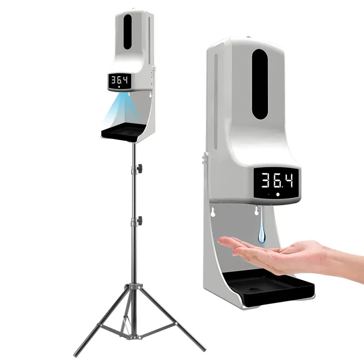 K9 Pro Termo metro Touch less Smart Life Hände desinfektion spender Alkohol Auto Temperatur scanner Sensor k9 pro Thermometer