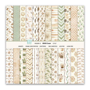 12x12 pollici 24 fogli a tema floreale doppio lato cartoncino <span class=keywords><strong>Decoupage</strong></span> Scrapbooking <span class=keywords><strong>carta</strong></span> fantasia - Product Image 6
