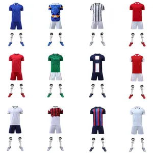 Conjunto de roupas de futebol, atacado de fábrica, thai, clube de futebol, conjunto completo de uniforme de futebol, 2022/23 poliéster, 100%