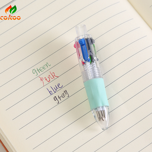 Mini penna a sfera a quattro colori Multi-colore personalizzabile, più colori vivaci disponibili ideale per promozioni e regali - Product Image 5