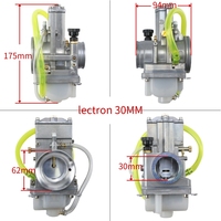 Carburateur Lectron Personnalisable en Gros, 30mm 32mm 34mm 36mm 38mm 40mm 42mm pour Honda CR250 Yamaha YZ125 YZ250 Suzuki RM250 KTM 250 300