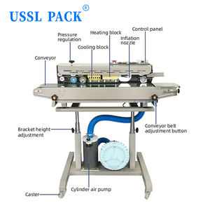 Mesin Pembuat Kantong Tiup DBF-1000 All-in-One, Sistem Penyegel Kantong Tiup untuk Mesin Penyegel Tiup Otomatis Kecepatan Tinggi - Product Image 5