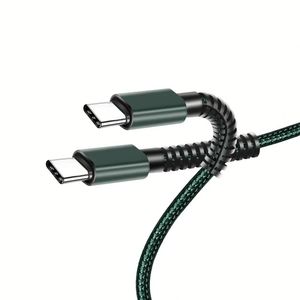 สายชาร์จไนลอนแบบ Type C-Type C รองรับการชาร์จเร็ว 20W สายดาต้า USB-C สำหรับสมาร์ทโฟน - Product Image 6