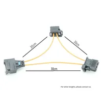 Connecteur de câble à fibre optique MOST pour amplificateur audio de voiture Audi BMW Mercedes Porsche, décodeur, boucle de bypass, diagnostic, fil d'alimentation