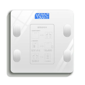 Smart Body Fat Scale Rectangle Touch Sensing Usb Charging High Precise Sensor For <strong>Home</strong> Use - Product Image 2