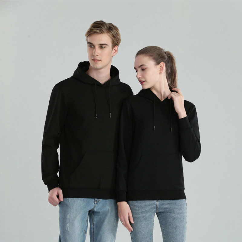 Fashion trendy hoodies sweatshirts unisex men women solid color hip hop hoody casual tops university