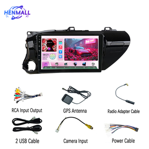 Reproductor de <span class=keywords><strong>DVD</strong></span> para Auto con Pantalla IPS de 10 Pulgadas, Qualcomm Snapdragon, 2 Din, GPS, WIFI, Android, para Toyota Fortuner Revo Hilux 2016-2018 - Product Image 6