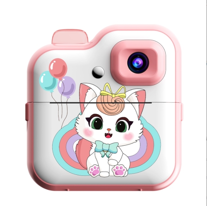 Impresora de cámara instantánea Q6 Rainbow-rosa