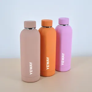 Yeway bouteille d'eau de sport à Double paroi en acier inoxydable, Thermos sans BPA, personnalisé haut de gamme, petite bouche, vente en gros